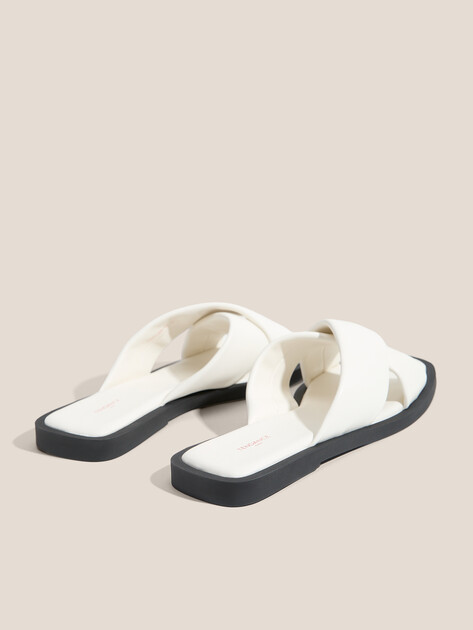 Женские шлепанцы TENDANCE, Артикул X9507-26A, серо-белый | 2872992. Ракурс 6
