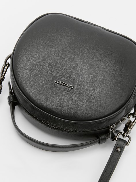 Женская сумка с ручкой CALZETTI ALICE MESSENGER NEW, Артикул ALICE MESSENGER NEW, черный | 2881116. Ракурс 4