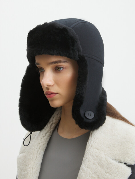 Шапка TENDANCE, Артикул HT-SHP, черный | 2886441. Ракурс 4