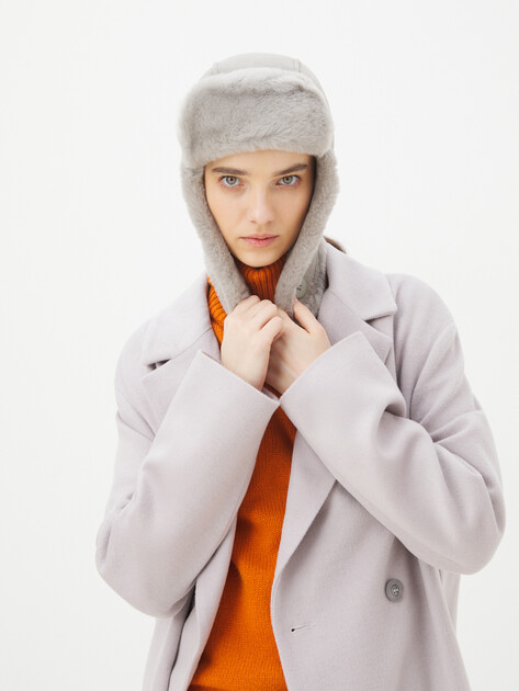 Шапка TENDANCE, Артикул HT-SHP, светло-серый | 2886563. Ракурс 4