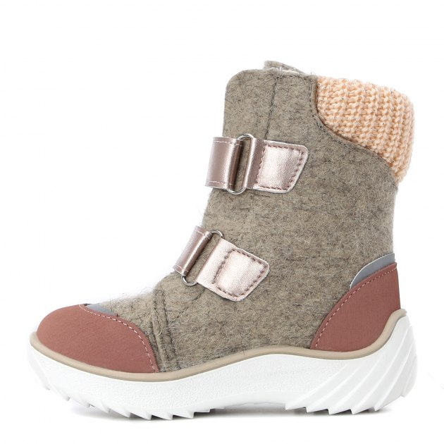 Детские валенки КОТОФЕЙ, Артикул 357005-42, бежево-серый | 2892087. Ракурс 2