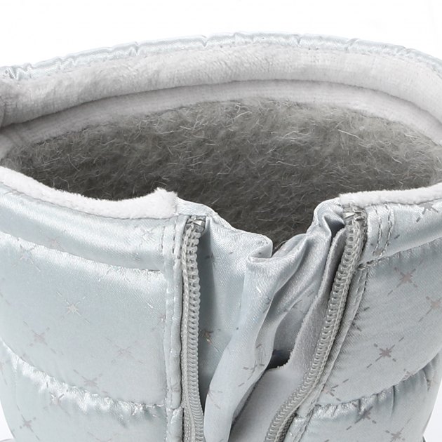 Детские дутики КОТОФЕЙ, Артикул 364067-41, серебряный | 2892088. Ракурс 3