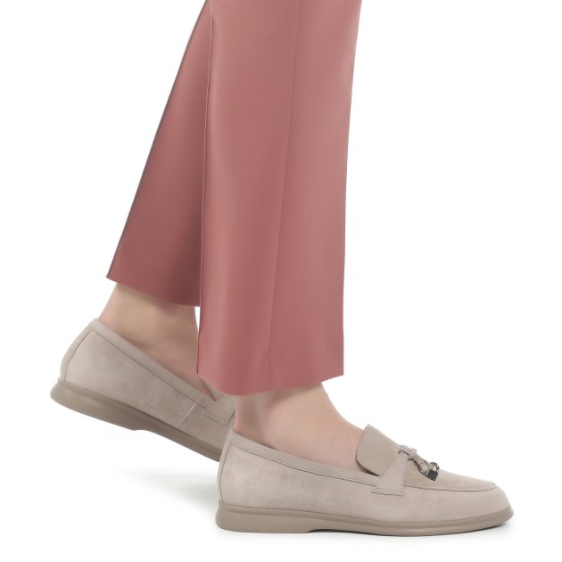 Женские лоферы TENDANCE, Артикул 32055-13-S, коричнево-бежевый | 2892996. Ракурс 8