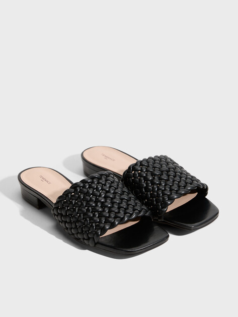 Женские шлепанцы TENDANCE, Артикул F116-A62, черный | 2898568. Ракурс 3