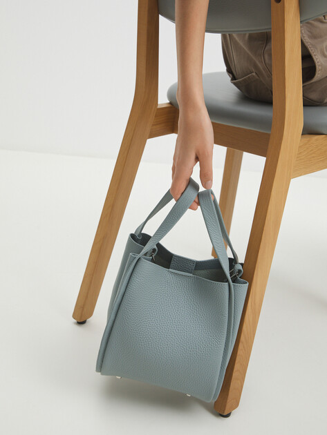 Женская сумка  TENDANCE, Артикул MRH21 - 020, серо-голубой | 2898878. Ракурс 2