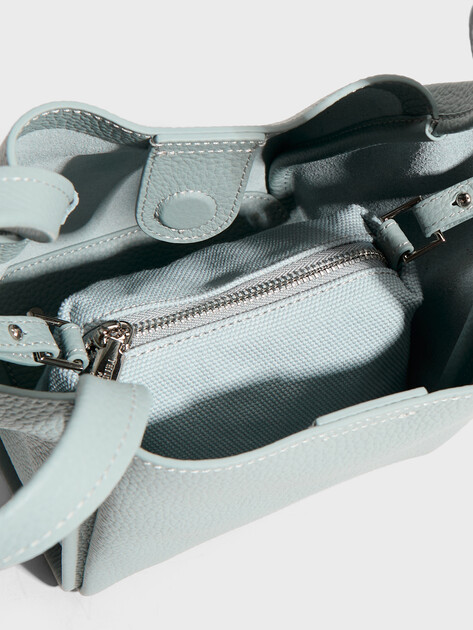 Женская сумка  TENDANCE, Артикул MRH21 - 020, серо-голубой | 2898878. Ракурс 5