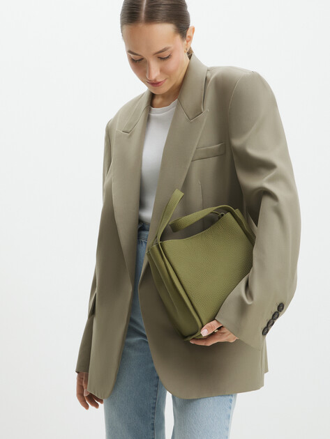 Женская сумка с ручками TENDANCE, Артикул MRH21 - 020, серо-зеленый | 2898879. Ракурс 2 Женская сумка с ручками TENDANCE, Артикул MRH21 - 020, серо-зеленый | 2898879. Ракурс 2