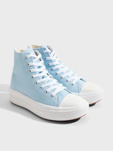 Женские высокие кеды TENDANCE VICTOR MID EXR, Артикул TD2118, голубой | 2904198. Ракурс 3