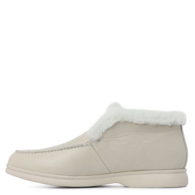 Женские высокие лоферы TENDANCE, Артикул 32055-10F-L, светло-бежевый | 2904817. Ракурс 2