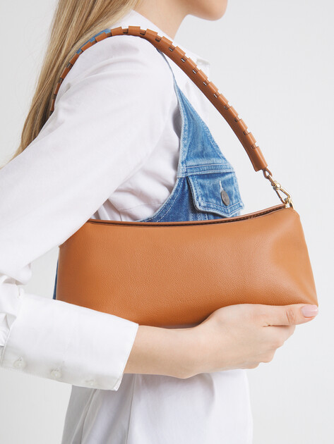 Женская сумка  CALZETTI, Артикул LADY BAG S, светло-коричневый | 2904824. Ракурс 2