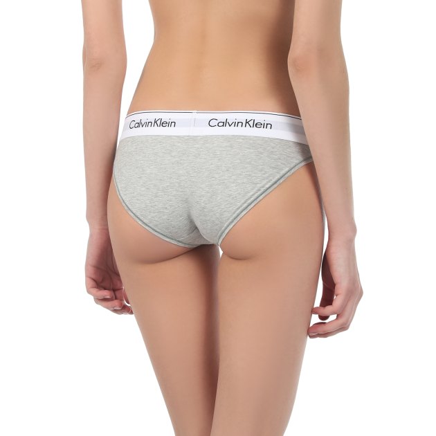 Женские трусы CALVIN KLEIN BIKINI, Артикул 0000F3787E, серый | 2907718. Ракурс 2