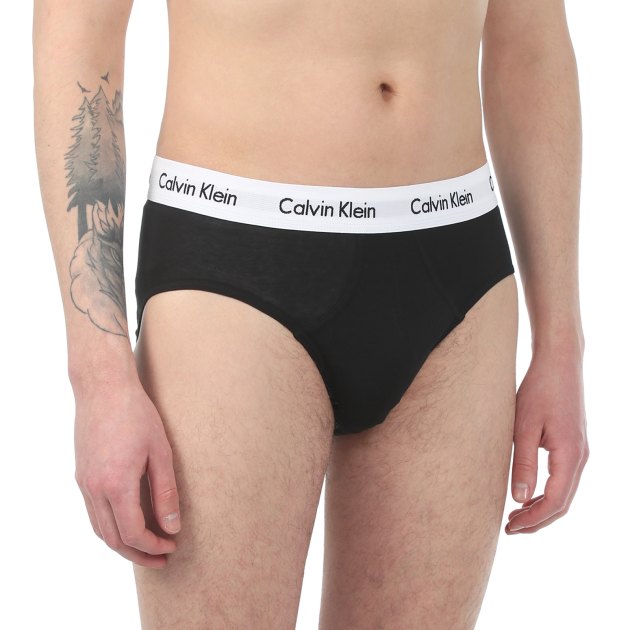 Мужские трусы 3 шт. CALVIN KLEIN 3P HIP BRIEF, Артикул 0000U2661G, мультицвет | 2907723. Ракурс 8
