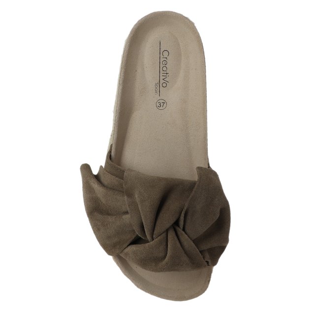 Женские шлепанцы CREATIVO SPAIN, Артикул csc1310, коричневый | 2913789. Ракурс 2