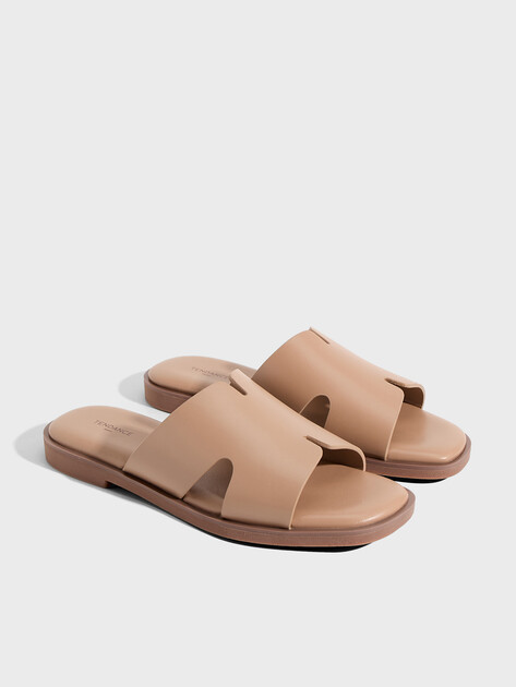 Женские шлепанцы TENDANCE, Артикул SX882-1, бежевый | 2918007. Ракурс 2