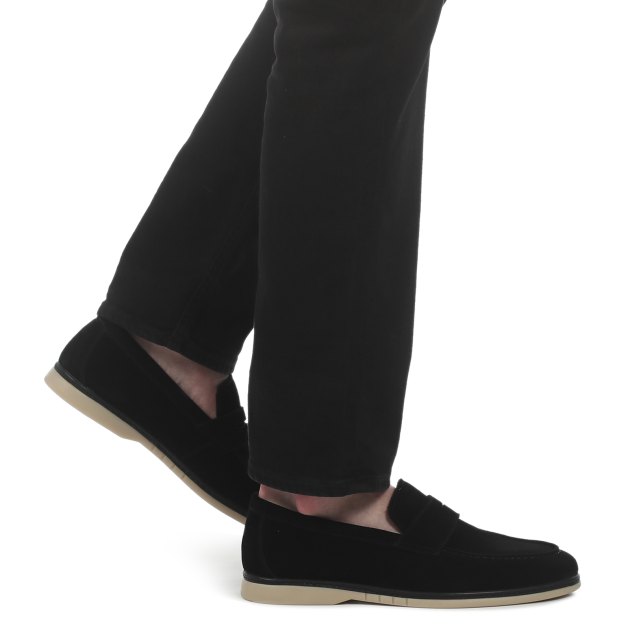 Мужские лоферы TENDANCE, Артикул TD-M20AB-86, черный | 2921616. Ракурс 8