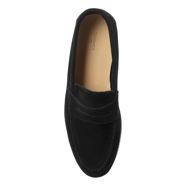 Мужские лоферы TENDANCE, Артикул TD-M20AB-86, черный | 2921616. Ракурс 2