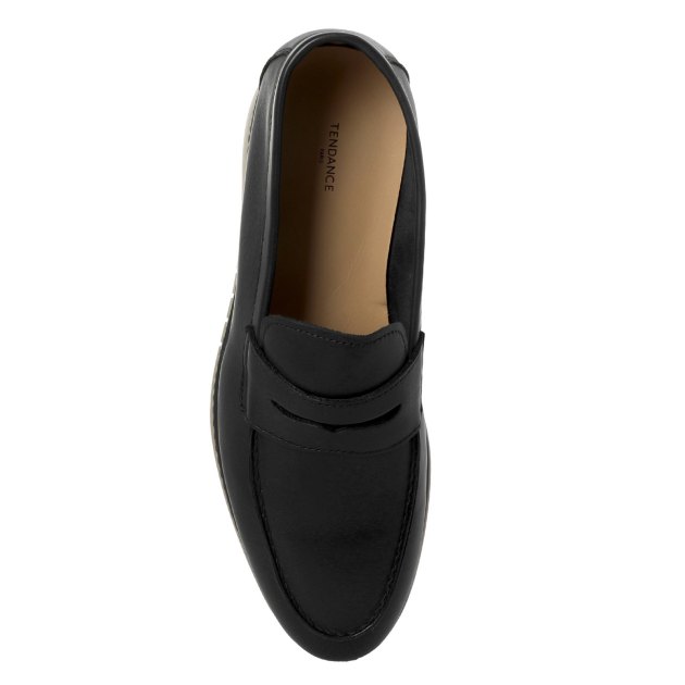 Мужские лоферы TENDANCE, Артикул TD-M20AB-86, черный | 2921617. Ракурс 2