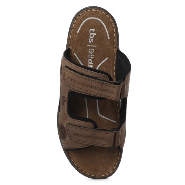 Мужские шлепанцы TBS, Артикул JONATAN, коричневый | 2924154. Ракурс 2