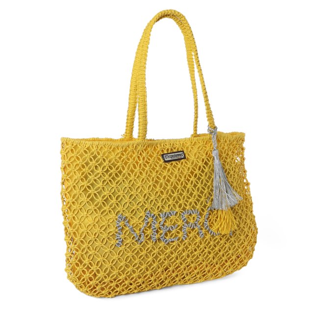 Женский шоппер LES TROPEZIENNES CLIPPERTON, Артикул CLI 01, желтый | 2929302. Ракурс 2