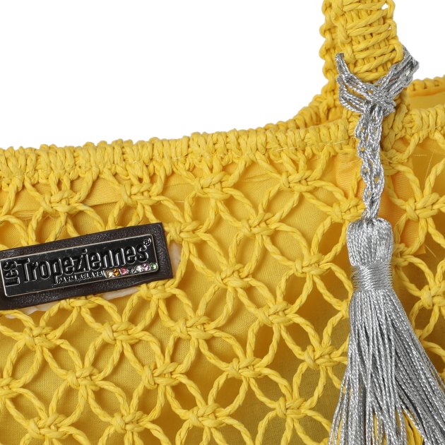 Женский шоппер LES TROPEZIENNES CLIPPERTON, Артикул CLI 01, желтый | 2929302. Ракурс 4