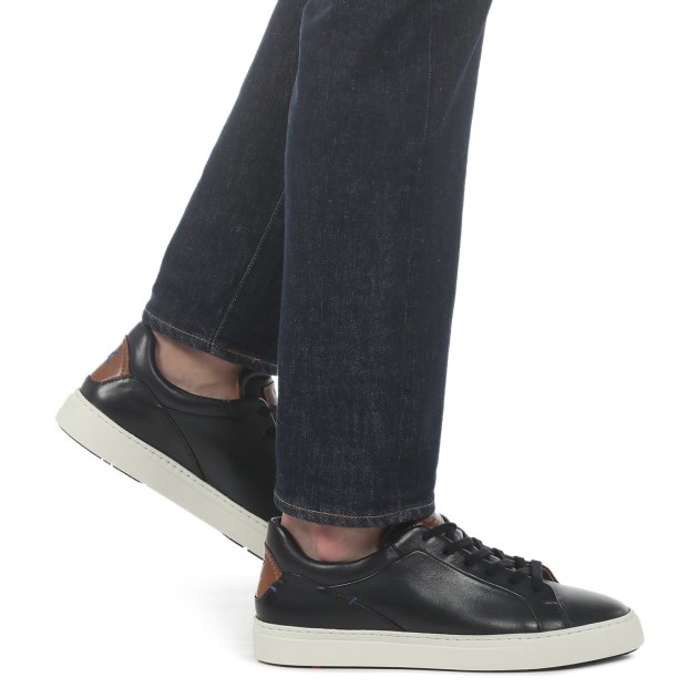 Мужские кеды LLOYD, Артикул MAJURO SS22, темно-синий | 2933487. Ракурс 4