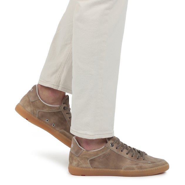 Мужские кеды LLOYD, Артикул BARON, серо-коричневый | 2933489. Ракурс 5