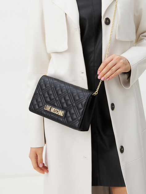 Клатч LOVE MOSCHINO SMART DAILY BAG, Артикул JC4079PP, черный | 2935242. Ракурс 2