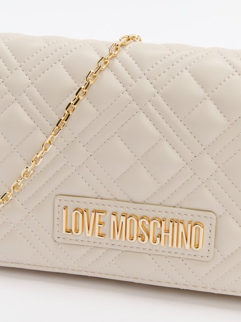 Клатч LOVE MOSCHINO SMART DAILY BAG, Артикул JC4079PP, светло-бежевый | 2935244. Ракурс 4