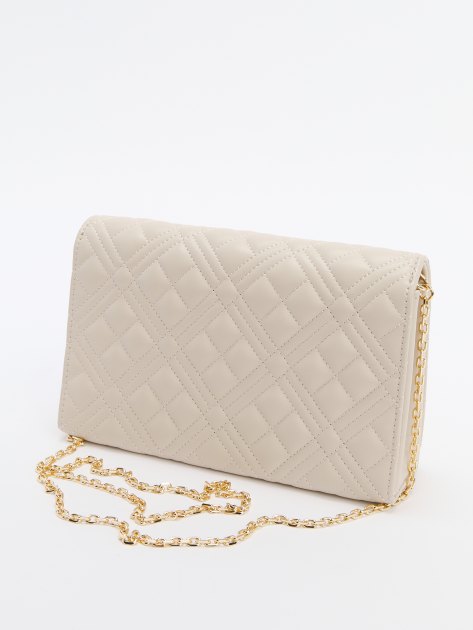 Клатч LOVE MOSCHINO SMART DAILY BAG, Артикул JC4079PP, светло-бежевый | 2935244. Ракурс 5