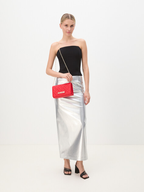 Клатч LOVE MOSCHINO SMART DAILY BAG, Артикул JC4079PP, красный | 2935246. Ракурс 6