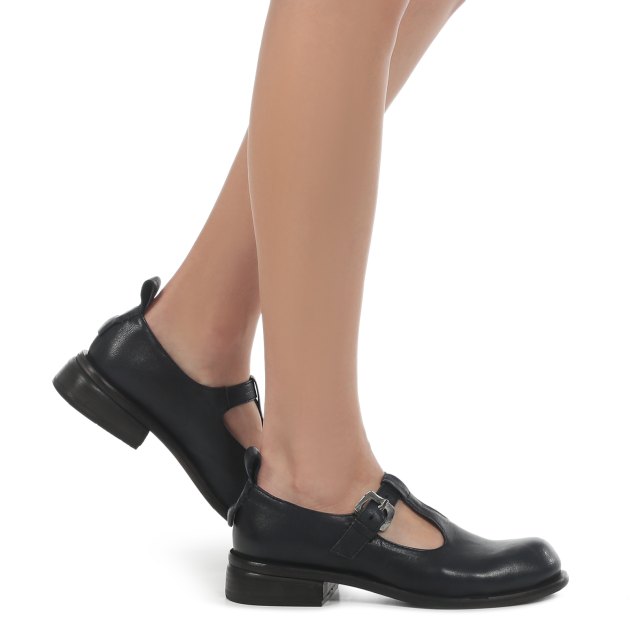 Женские туфли мэри-джейн ERNESTO DOLANI, Артикул 2DVETSIM, темно-синий | 2942822. Ракурс 4