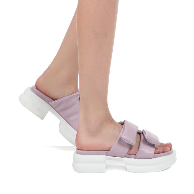 Женские шлепанцы INUOVO, Артикул 876004, сиреневый | 2945703. Ракурс 4