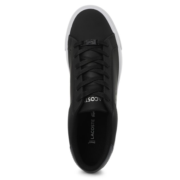 Женские кеды LACOSTE LEROND PLUS 0521 1, Артикул CFA0018 LEROND PLUS 0521 1, черный | 2947491. Ракурс 3
