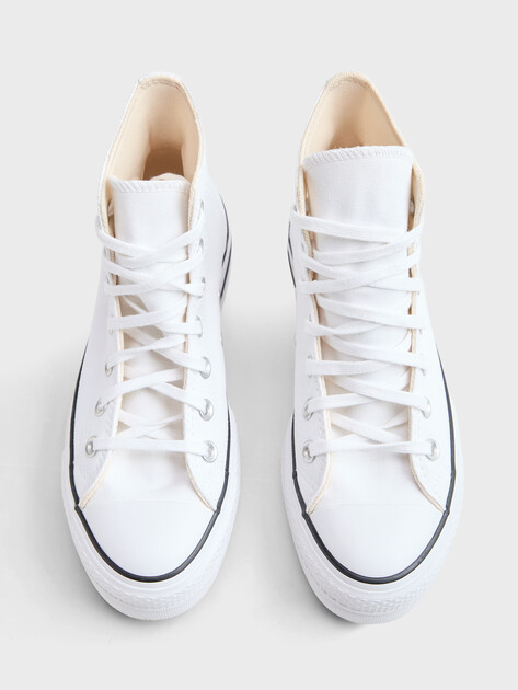 Женские высокие кеды CONVERSE CHUCK TAYLOR ALL STAR LIFT, Артикул 560846, белый | 2948267. Ракурс 5