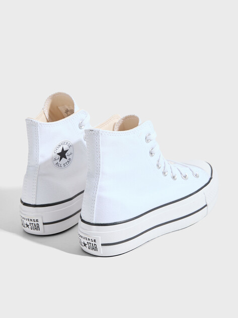 Женские высокие кеды CONVERSE CHUCK TAYLOR ALL STAR LIFT, Артикул 560846, белый | 2948267. Ракурс 6