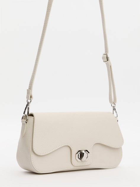 Женская сумка на плечо DIVA`S BAG, Артикул RZ2155, молочный | 2954854. Ракурс 3 Женская сумка на плечо DIVA`S BAG, Артикул RZ2155, молочный | 2954854. Ракурс 3