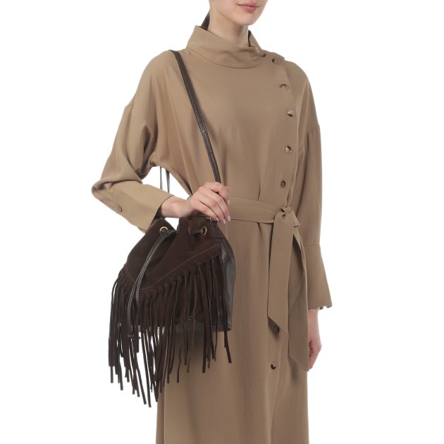 Женская сумка  DIVA`S BAG, Артикул TR251, темно-коричневый | 2955017. Ракурс 6