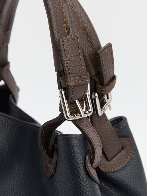 Женская сумка с ручками DIVA`S BAG, Артикул S7237, темно-синий | 2955031. Ракурс 4 Женская сумка с ручками DIVA`S BAG, Артикул S7237, темно-синий | 2955031. Ракурс 4