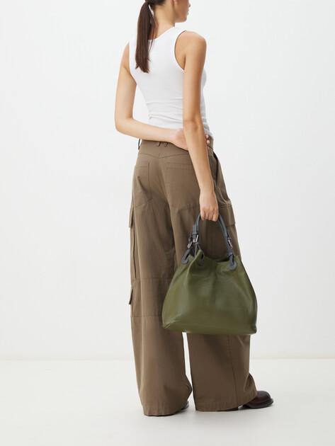 Женская сумка с ручками DIVA`S BAG, Артикул S7237, бежево-зеленый | 2955034. Ракурс 7 Женская сумка с ручками DIVA`S BAG, Артикул S7237, бежево-зеленый | 2955034. Ракурс 7
