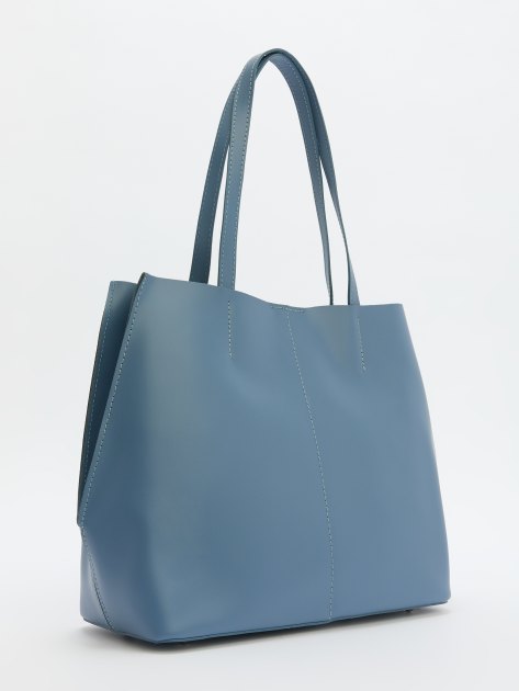 Женский тоут DIVA`S BAG, Артикул S7238, серо-голубой | 2955619. Ракурс 3 Женский тоут DIVA`S BAG, Артикул S7238, серо-голубой | 2955619. Ракурс 3