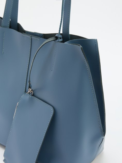Женский тоут DIVA`S BAG, Артикул S7238, серо-голубой | 2955619. Ракурс 4 Женский тоут DIVA`S BAG, Артикул S7238, серо-голубой | 2955619. Ракурс 4