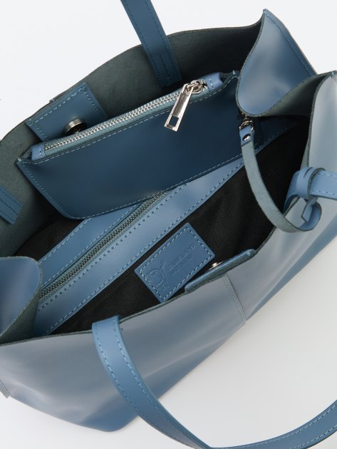 Женский тоут DIVA`S BAG, Артикул S7238, серо-голубой | 2955619. Ракурс 6 Женский тоут DIVA`S BAG, Артикул S7238, серо-голубой | 2955619. Ракурс 6