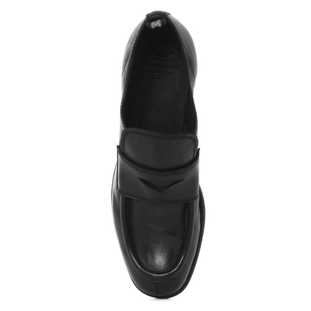 Женские лоферы OFFICINE CREATIVE, Артикул CALIXTE/025, черный | 2959515. Ракурс 2