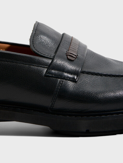 Мужские лоферы TENDANCE, Артикул Y113A-25E-A15, черный | 2971344. Ракурс 4