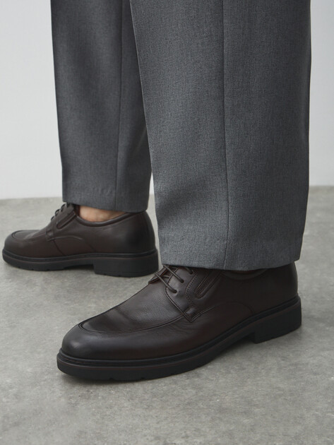 Мужские дерби TENDANCE, Артикул Y180A-08E, коричневый | 2971360. Ракурс 4 Мужские дерби TENDANCE, Артикул Y180A-08E, коричневый | 2971360. Ракурс 4