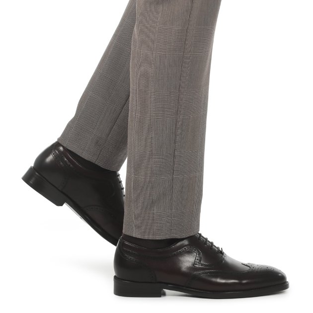 Мужские броги MAISON DAVID, Артикул M-2675D-2, коричневый | 2972048. Ракурс 8