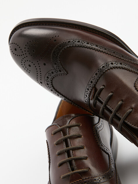 Мужские броги MAISON DAVID, Артикул M-2675D-2, коричневый | 2972048. Ракурс 6
