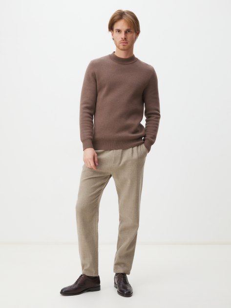 Мужские броги MAISON DAVID, Артикул M-2675D-2, коричневый | 2972048. Ракурс 7