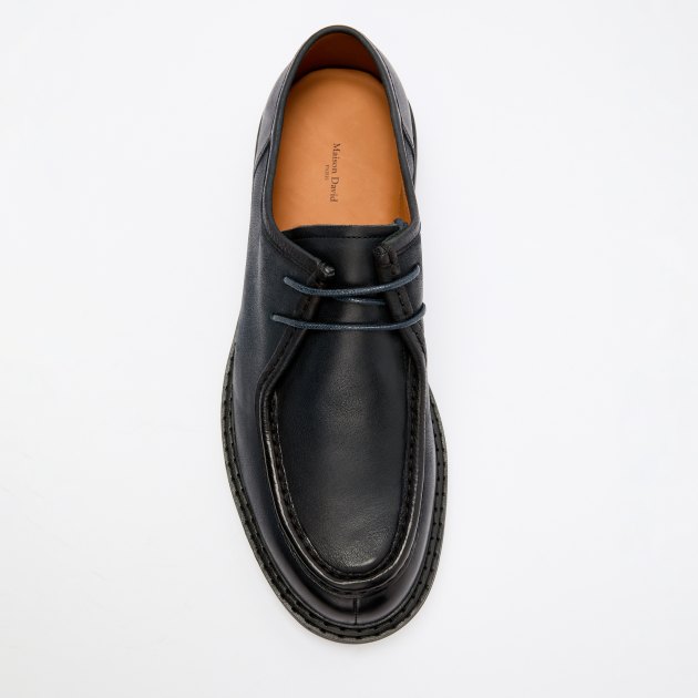 Мужские полуботинки MAISON DAVID, Артикул M-2693F-1, темно-синий | 2972055. Ракурс 4