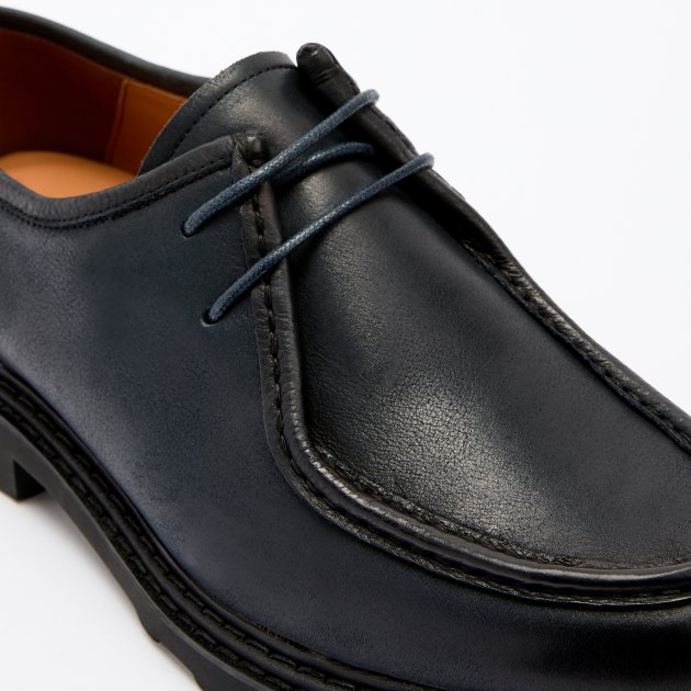 Мужские полуботинки MAISON DAVID, Артикул M-2693F-1, темно-синий | 2972055. Ракурс 5